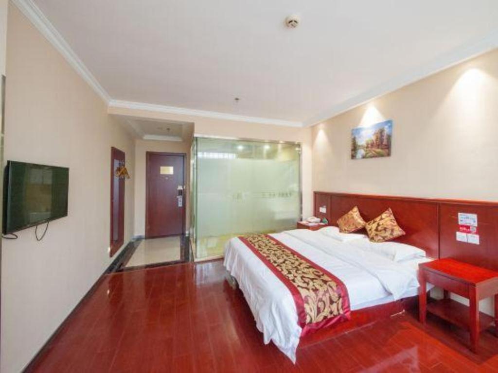 Greentree Inn Jiangsu Nantong Qidong Bus Station Express Hotel Hexingzhen Exteriér fotografie