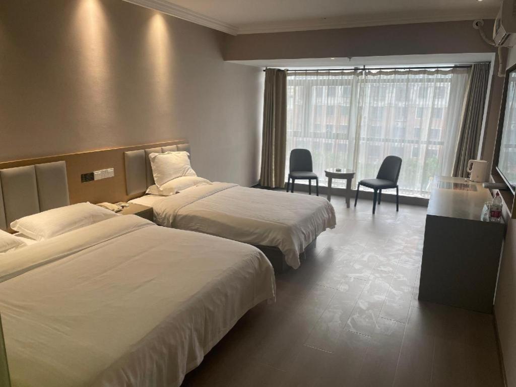 Greentree Inn Jiangsu Nantong Qidong Bus Station Express Hotel Hexingzhen Exteriér fotografie