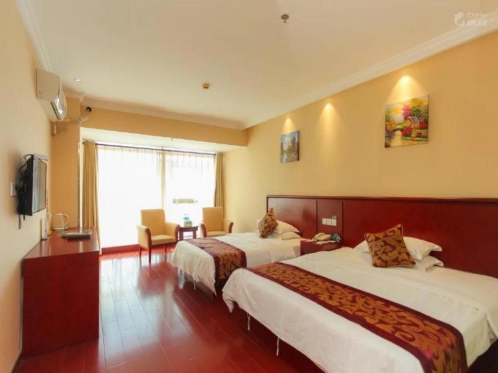 Greentree Inn Jiangsu Nantong Qidong Bus Station Express Hotel Hexingzhen Exteriér fotografie