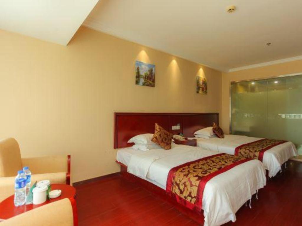 Greentree Inn Jiangsu Nantong Qidong Bus Station Express Hotel Hexingzhen Exteriér fotografie